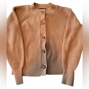Banana Republic Tan Women's Sweater with Buttons.